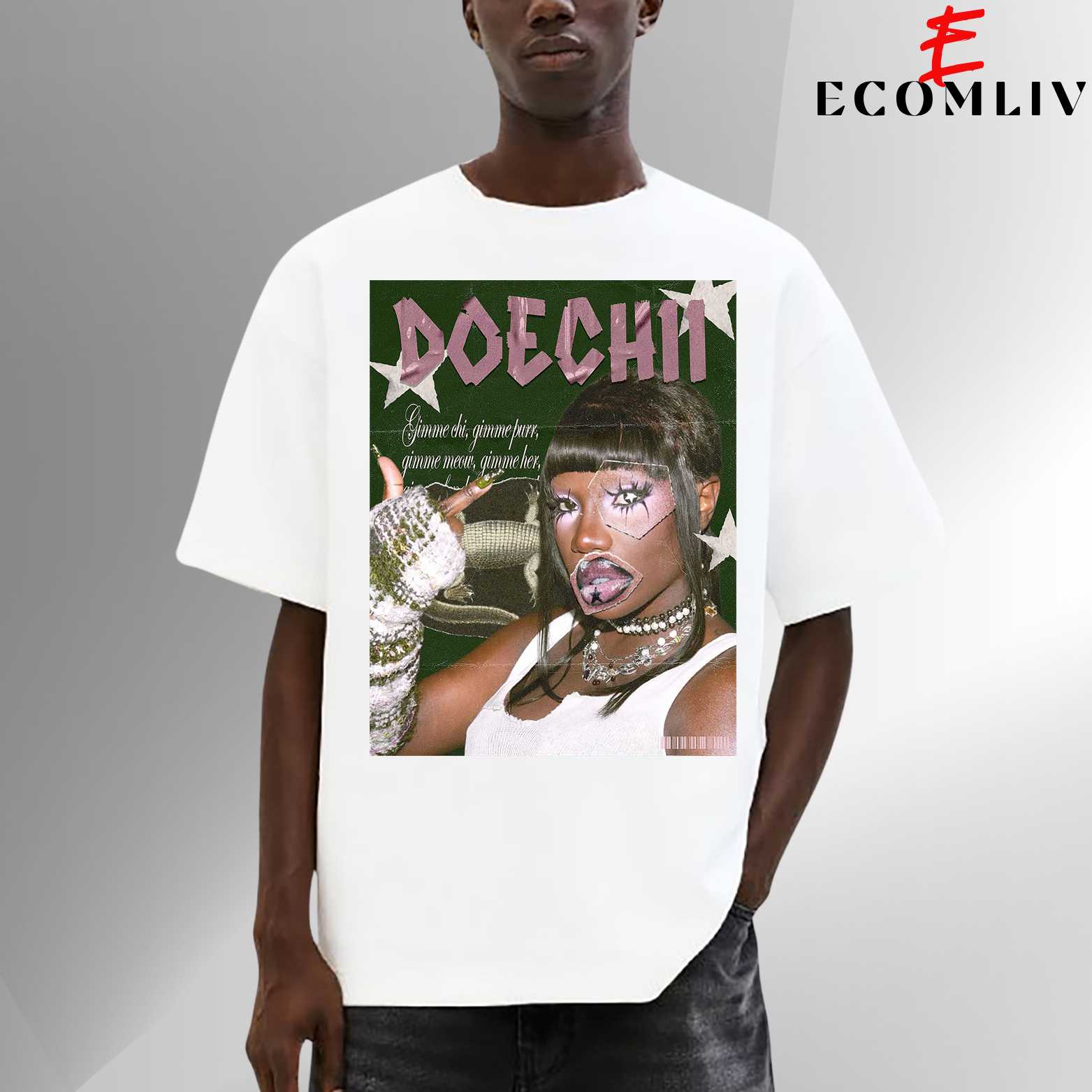 Doechii Tee, Unisex Streetwear Outfit